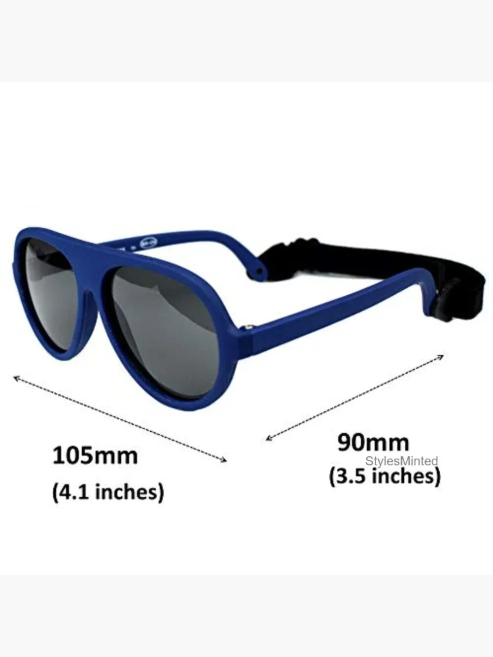 Infant Baby & Toddler First Sunglasses Ages 0-2 Straps